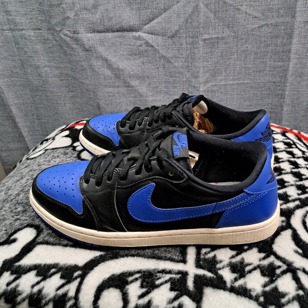 %Nike Air Jordan 1 Retro Low Royal 2015 Size 11.5 Men (705329-004) AJ11